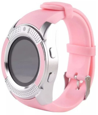 

Fameza Bluetooth Wearable Smart Watch / Wrist Watch with Sim Card Support Smartwatch(Pink Strap M)