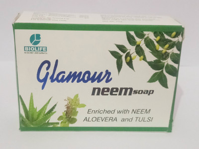 

Glamour Neem Soap Glamour Soap(375 g, Pack of 5)