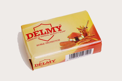 

Delmy Turmeric & Sandal Beauty Soap (Pack of 12 - 100g each)(1200 g, Pack of 12)