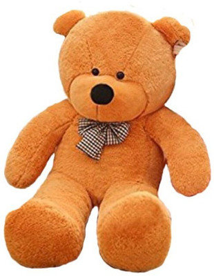 

VAISHNO 5 Feet Stuffed Spongy Huggable Smartoys Cute & Soft - 152 cm(Brown)