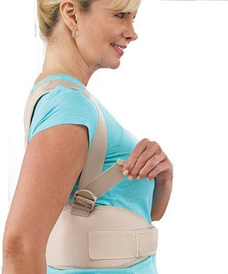 

SHOPPINGSHORT Design Lab Women's Shapewear Back Support(Gold, Beige