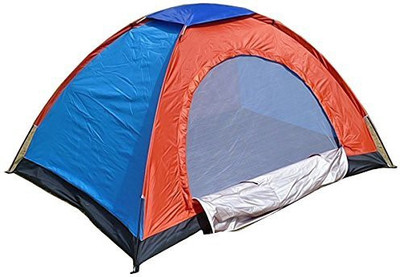 

Iris Three Season Tent - For 4 Persons(Blue, Orange)