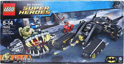 

Lego DC Comics Bat Killer Croc Sewer Smash Playset(Multicolor)