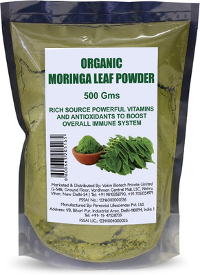 

Vokin Biotech Organic Moringa Leaf Powder Extract 500gm(200 g)