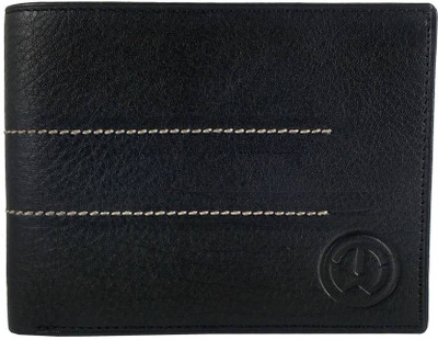 

TnW Men Black Genuine Leather Wallet(3 Card Slots)