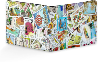 

SL COLLECTIONS Boys Multicolor Artificial Leather, Canvas Wallet(4 Card Slots)