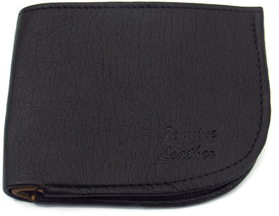 

Besto Men Black Genuine Leather Wallet(10 Card Slots)
