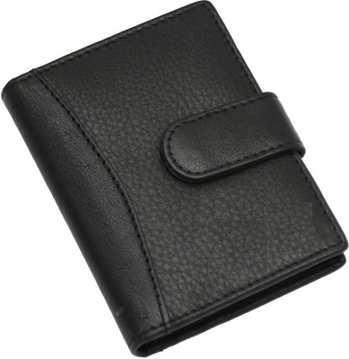 

Southpole Fashions Men Black Genuine Leather Card Holder(20 Card Slots)