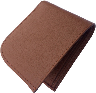 

FRIENDS & COMPANY Men Brown Genuine Leather Wallet(8 Card Slots)