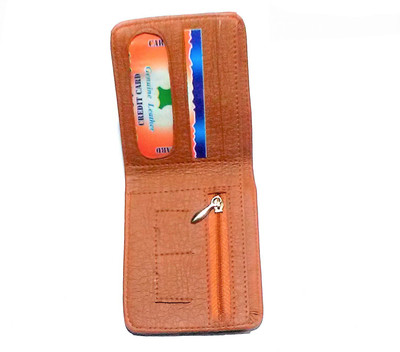

MK Boys Brown Genuine Leather Wallet(3 Card Slots)
