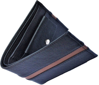 FRIENDS & COMPANY Men Blue Artificial Leather Wallet(8 Card Slots)