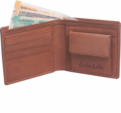 

MH Men Black Genuine Leather Wallet(11 Card Slots)