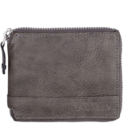 LAURELS Men Grey Artificial Leather Wallet(9 Card Slots)