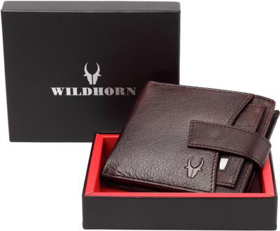 

WildHorn Men Casual, Formal Brown Genuine Leather Wallet(8 Card Slots)