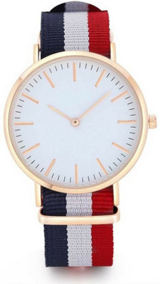 

Eiffel Time Blue+white +red belt watch Watch - For Men