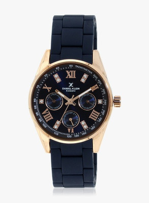 Daniel Klein Men Navy Blue Analogue Watch DK11997