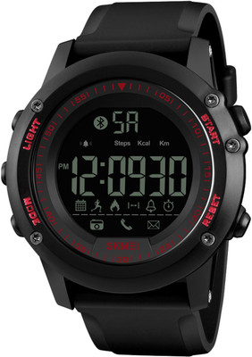 

Skmei marks -1321 Bluetooth Smart Watch Red Sports Watch - For Men & Women