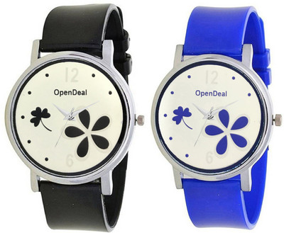 

OpenDeal New Graceful Flower Multicolour Dial Analogue Watch For Girls & Women 302-01 Watch - For Girls