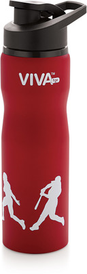 H2O Sb104 Stainless Steel Sports 750 ml Water Bottle(Set of 1, Red) available at flipkart for Rs.295