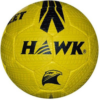 

HAWK Street made of Extra durbale Rubber material Football - Size:  (Pack of 1, Yellow) Football - Size: (Pack of 1, Yellow