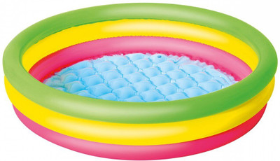 

PartyballoonsHK 5Ft SUMMER SET POOL- Inflatable Pool Bath Toy for kids (3-8 Yrs)(Multicolor)