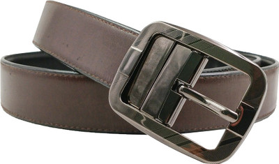 

Brussel Men Brown Artificial Leather Reversible Belt