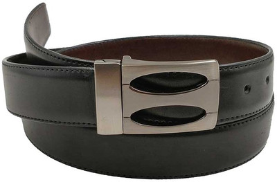 

Brussel Men Black Artificial Leather Reversible Belt
