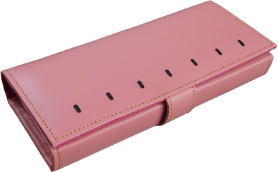 

SN LOUIS Women Casual Pink Artificial Leather Wallet(10 Card Slots)