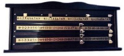 

Laxmi Ganesh Billiard L PLASTIC SCORE BOARD Snooker, Pool, Billiards Cue Stick(Plastic)