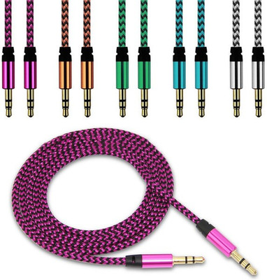 

CELLRISE AUX Cabel For Speakers/Car AUX Cable(Multicolor)