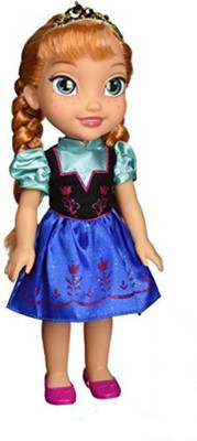 

Three Mask Frozen Toddler Anna Doll ( Multi Color)(Multicolor)