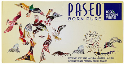 

Paseo Born Pure 200 Pulls 5 in 1(Pack of 1000)