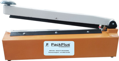 

Pack Plus 8 Inch Hand Sealer Double Copper Tranformer Table Top Heat Sealer(200 mm)