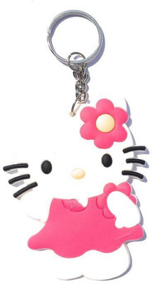 

PRiQ Hello Kitty Rubber Keychain Key Chain