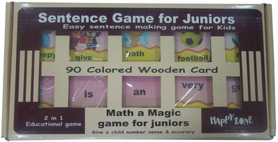 

HickoryDickoryBox Sentence Game For Juniors(Multicolor)