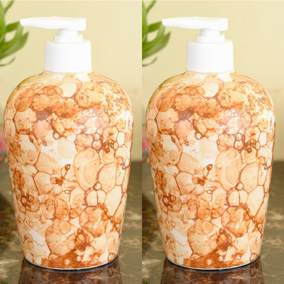 

Sforzi Ceramic soap dispenser combo 450 ml Lotion, Shampoo, Soap Dispenser(Multicolor)