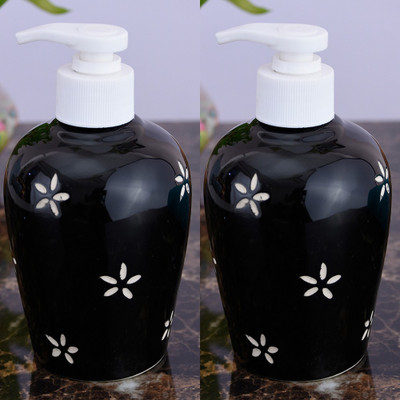 

Sforzi Ceramic soap dispenser combo 250 ml Lotion, Shampoo, Soap Dispenser(Multicolor)