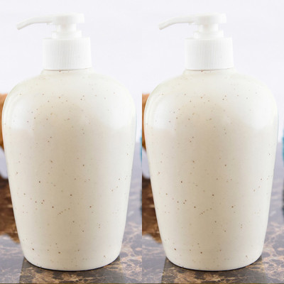 

Sforzi Ceramic soap dispenser combo 450 ml Lotion, Shampoo, Soap Dispenser(Multicolor)
