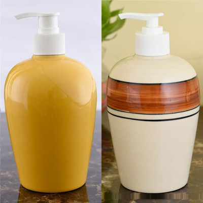 

Sforzi Ceramic soap dispenser combo 450 ml Lotion, Shampoo, Soap Dispenser(Multicolor)