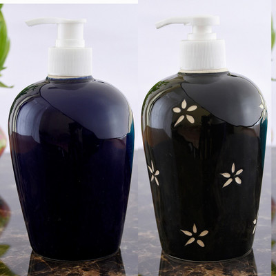 

Sforzi Ceramic soap dispenser combo 450 ml Lotion, Shampoo, Soap Dispenser(Multicolor)