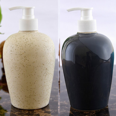 

Sforzi Ceramic soap dispenser combo 450 ml Lotion, Shampoo, Soap Dispenser(Multicolor)