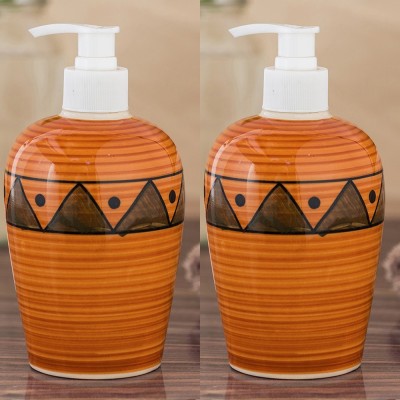 

Sforzi Ceramic soap dispenser combo 700 ml Lotion, Shampoo, Soap Dispenser(Multicolor)