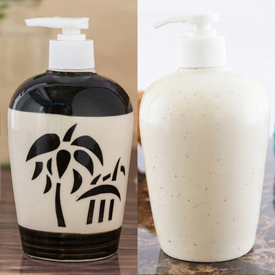

Sforzi Ceramic soap dispenser combo 450 ml Lotion, Shampoo, Soap Dispenser(Multicolor)