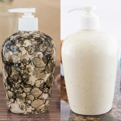 

Sforzi Ceramic soap dispenser combo 450 ml Lotion, Shampoo, Soap Dispenser(Multicolor)