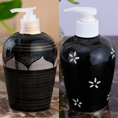 

Sforzi Ceramic soap dispenser combo 700 ml Lotion, Shampoo, Soap Dispenser(Multicolor)