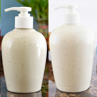 

Sforzi Ceramic soap dispenser combo 700 ml Lotion, Shampoo, Soap Dispenser(Multicolor)