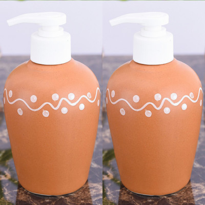 

Sforzi Ceramic soap dispenser combo 250 ml Lotion, Shampoo, Soap Dispenser(Multicolor)