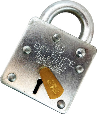 

HLI 4 lever DEFENCE GALVANIZED IRON (stainless steel keys) (40 m.m. size) Padlock(NA)
