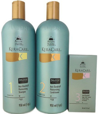 

Sponsei Keracare Dry Itchy Shampoo Conditioner AntiDandruff Lotion Combo(950 ml)