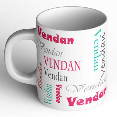 Abaronee Vendan b004 in name 001 Ceramic Coffee Mug(350 ml)